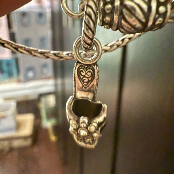 BRIGHTON Sandal Shoe Love Charm Bracelet - Picture 3 of 10